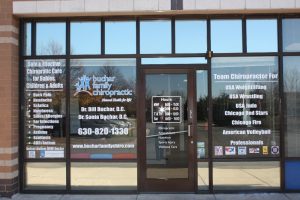 Chicagoland Custom Office Signs Copy of Chiropractic Office Window Decals 300x200