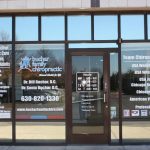 Itasca Window Signs Copy of Chiropractic Office Window Decals 150x150